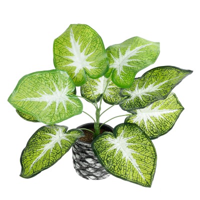 GloboStar® Artificial Garden CALADIUM 20890 Τεχνητό Διακοσμητικό Φυτό Τροπικό Φυτό Φ40 x Υ33cm GloboStar® Artificial Garden CALADIUM 20890 Τεχνητό Διακοσμητικό Φυτό Τροπικό Φυτό Φ40 x Υ33cm