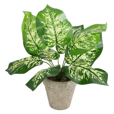 GloboStar® Artificial Garden DIEFFENBACHIA POTTED PLANT 20897 Διακοσμητικό Φυτό Διφενμπάχια Φ40 x Υ33cm GloboStar® Artificial Garden DIEFFENBACHIA POTTED PLANT 20897 Διακοσμητικό Φυτό Διφενμπάχια Φ40 x Υ33cm