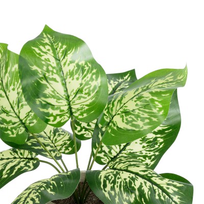 GloboStar® Artificial Garden DIEFFENBACHIA POTTED PLANT 20897 Διακοσμητικό Φυτό Διεφενμπάχια Φ40 x Υ33cm Διακόσμηση - Φως - Χαλιά GloboStar® Artificial Garden DIEFFENBACHIA POTTED PLANT 20897 Διακοσμητικό Φυτό Διεφενμπάχια Φ40 x Υ33cm Διακόσμηση - Φως - Χαλιά