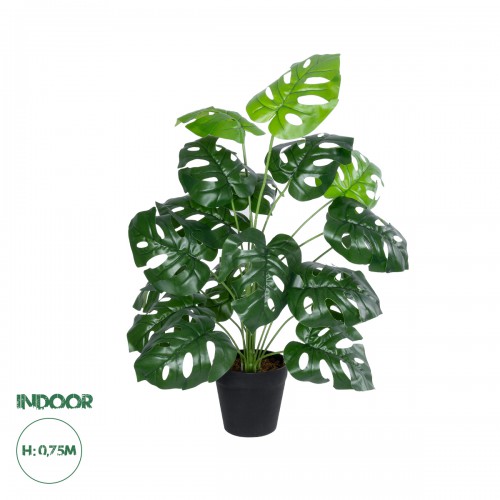 GloboStar® Artificial Garden MONSTERA 20909 Διακοσμητικό Φυτό Μονστέρα Υ75cm Διακόσμηση - Φως - Χαλιά GloboStar® Artificial Garden MONSTERA 20909 Διακοσμητικό Φυτό Μονστέρα Υ75cm Διακόσμηση - Φως - Χαλιά