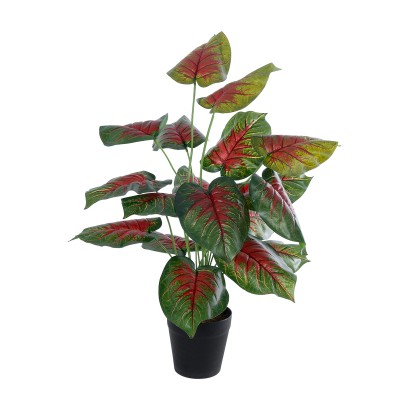 GloboStar® Artificial Garden CALADIUM MIX 20911 Διακοσμητικό Φυτό Καλάντιουμ Υ75cm GloboStar® Artificial Garden CALADIUM MIX 20911 Διακοσμητικό Φυτό Καλάντιουμ Υ75cm