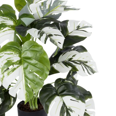 GloboStar® Artificial Garden ALBINO MONSTERA 20925 Διακοσμητικό Φυτό Λευκή Μονστέρα Υ75cm Διακόσμηση - Φως - Χαλιά GloboStar® Artificial Garden ALBINO MONSTERA 20925 Διακοσμητικό Φυτό Λευκή Μονστέρα Υ75cm Διακόσμηση - Φως - Χαλιά