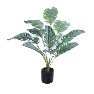 GloboStar® Artificial Garden BANANA PLANT ZEBRA 20930 - Διακοσμητικό Φυτό Μπανανιά Ζέβρα Φ70 x Υ55cm GloboStar® Artificial Garden BANANA PLANT ZEBRA 20930 - Διακοσμητικό Φυτό Μπανανιά Ζέβρα Φ70 x Υ55cm