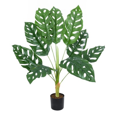 GloboStar® Artificial Garden MONSTERA PLANT 20937 - Διακοσμητικό Φυτό Μονστέρα Φ90 x Υ80cm GloboStar® Artificial Garden MONSTERA PLANT 20937 - Διακοσμητικό Φυτό Μονστέρα Φ90 x Υ80cm