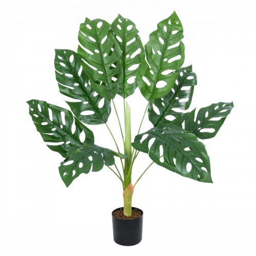 GloboStar® Artificial Garden MONSTERA PLANT 20937 - Διακοσμητικό Φυτό Μονστέρα Φ90 x Υ80cm GloboStar® Artificial Garden MONSTERA PLANT 20937 - Διακοσμητικό Φυτό Μονστέρα Φ90 x Υ80cm