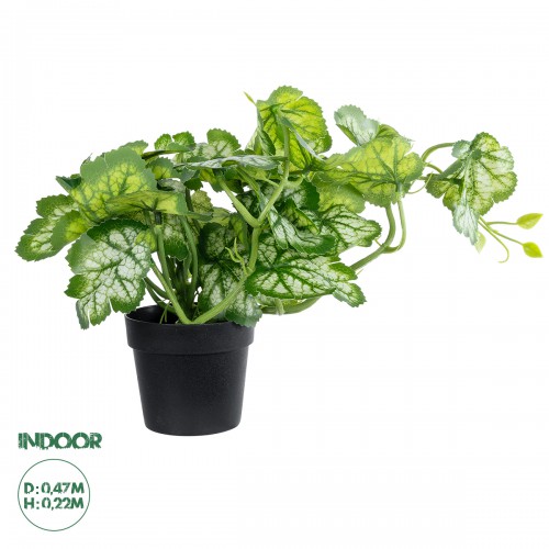 GloboStar® Artificial Garden BEGONIA PLANT 20958 Διακοσμητικό Φυτό Βιγόνια Φ47 x Υ22cm Διακόσμηση - Φως - Χαλιά GloboStar® Artificial Garden BEGONIA PLANT 20958 Διακοσμητικό Φυτό Βιγόνια Φ47 x Υ22cm Διακόσμηση - Φως - Χαλιά