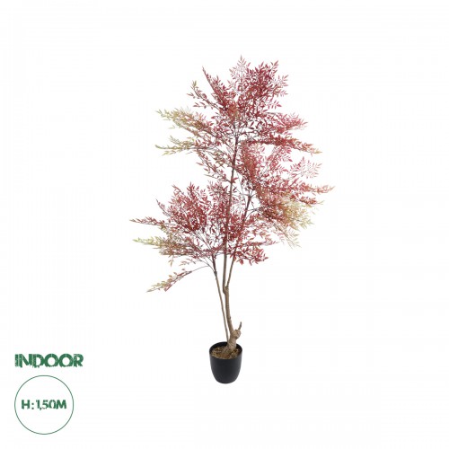 GloboStar® Artificial Garden RED NANDINA PLANT 20966 Διακοσμητικό Φυτό Κόκκινη Ναντίνα Φ66 x Υ150cm Διακόσμηση - Φως - Χαλιά GloboStar® Artificial Garden RED NANDINA PLANT 20966 Διακοσμητικό Φυτό Κόκκινη Ναντίνα Φ66 x Υ150cm Διακόσμηση - Φως - Χαλιά