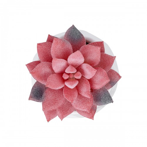 GloboStar® Artificial Garden SUCCULENT SEDEVERIA POTTED PLANT 20989 Διακοσμητικό Φυτό Σεδεβέρια Φ6,5 x Υ8cm Διακόσμηση - Φως - Χαλιά
