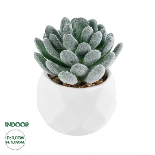 GloboStar® Artificial Garden SUCCULENT SEDEVERIA 21001 Διακοσμητικό Φυτό Παχύφυτο Σεντεβέρια Υ9.5cm Διακόσμηση - Φως - Χαλιά GloboStar® Artificial Garden SUCCULENT SEDEVERIA 21001 Διακοσμητικό Φυτό Παχύφυτο Σεντεβέρια Υ9.5cm Διακόσμηση - Φως - Χαλιά