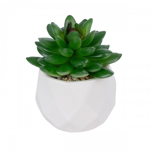 GloboStar® Artificial Garden SUCCULENT SEDEVERIA POTTED PLANT 21002 Διακοσμητικό Φυτό Σεδεβέρια  Φ8 x Υ9cm Διακόσμηση - Φως - Χαλιά
