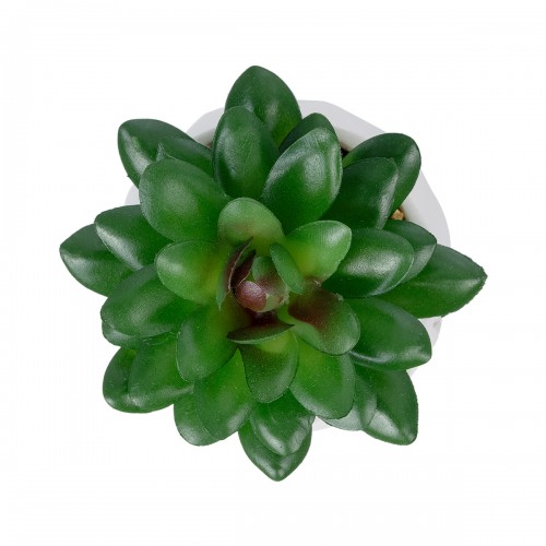 GloboStar® Artificial Garden SUCCULENT SEDEVERIA POTTED PLANT 21002 Διακοσμητικό Φυτό Σεδεβέρια  Φ8 x Υ9cm Διακόσμηση - Φως - Χαλιά