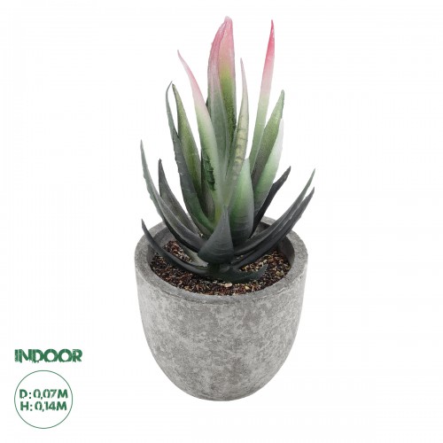 GloboStar® Artificial Garden SUCCULENT ALOE 21008 Διακοσμητικό Φυτό Παχύφυτο Αλόη Υ14cm GloboStar® Artificial Garden SUCCULENT ALOE 21008 Διακοσμητικό Φυτό Παχύφυτο Αλόη Υ14cm