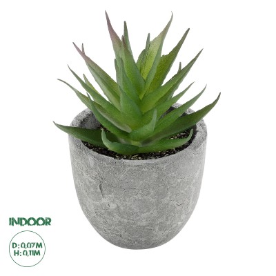 GloboStar® Artificial Garden SUCCULENT ALOE 21010 Διακοσμητικό Φυτό Παχύφυτο Αλόη Υ11cm GloboStar® Artificial Garden SUCCULENT ALOE 21010 Διακοσμητικό Φυτό Παχύφυτο Αλόη Υ11cm