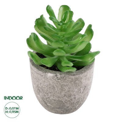 GloboStar® Artificial Garden SUCCULENT CRASSULA 21014 Διακοσμητικό Φυτό Παχύφυτο Κράσουλα Υ11.5cm GloboStar® Artificial Garden SUCCULENT CRASSULA 21014 Διακοσμητικό Φυτό Παχύφυτο Κράσουλα Υ11.5cm