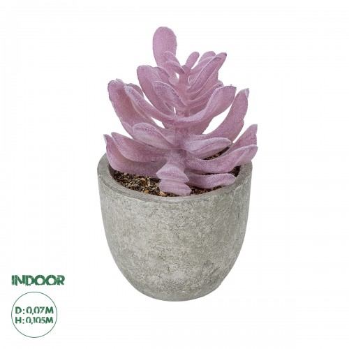 GloboStar® Artificial Garden SUCCULENT CRASSULA POTTED PLANT 21029 Διακοσμητικό Φυτό Κρασούλα Φ7 x Υ10,5cm GloboStar® Artificial Garden SUCCULENT CRASSULA POTTED PLANT 21029 Διακοσμητικό Φυτό Κρασούλα Φ7 x Υ10,5cm
