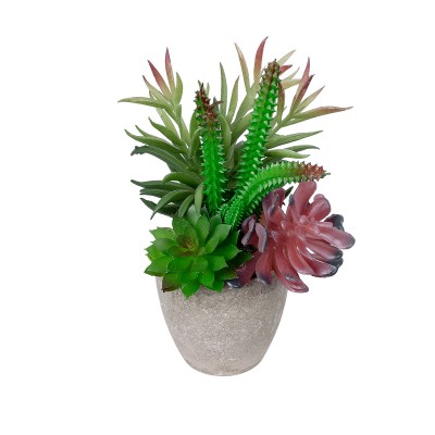 GloboStar® Artificial Garden SUCCULENT VARIUS PLANT POTTED 21039 Διακοσμητικό Φυτό Μίξ Μ17 x Υ20cm GloboStar® Artificial Garden SUCCULENT VARIUS PLANT POTTED 21039 Διακοσμητικό Φυτό Μίξ Μ17 x Υ20cm