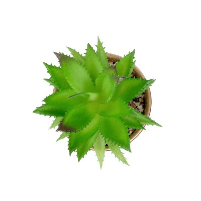 GloboStar® Artificial Garden SUCCULENT ALOE POTTED PLANT 21044 Διακοσμητικό Φυτό Αλόη Φ12 x Υ16cm GloboStar® Artificial Garden SUCCULENT ALOE POTTED PLANT 21044 Διακοσμητικό Φυτό Αλόη Φ12 x Υ16cm
