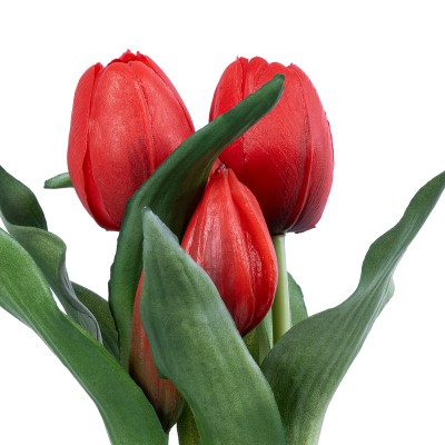GloboStar® Artificial Garden RED TULIP 21094 Διακοσμητικό Φυτό Κόκκινη Τουλίπα Υ23cm Διακόσμηση - Φως - Χαλιά GloboStar® Artificial Garden RED TULIP 21094 Διακοσμητικό Φυτό Κόκκινη Τουλίπα Υ23cm Διακόσμηση - Φως - Χαλιά