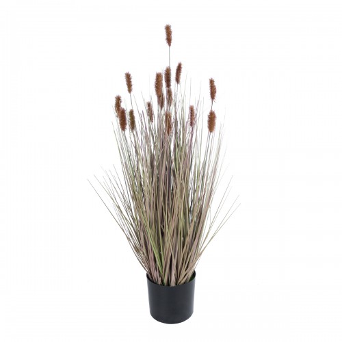 GloboStar® Artificial Garden BROWN LAGURUS 21099 Διακοσμητικό Φυτό Καφέ Λαγοουρά Υ70cm Διακόσμηση - Φως - Χαλιά