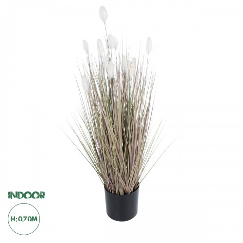 GloboStar® Artificial Garden BEIGE LAGURU 21100 Διακοσμητικό Φυτό Μπεζ Λαγοουρά Υ70cm Διακόσμηση - Φως - Χαλιά GloboStar® Artificial Garden BEIGE LAGURU 21100 Διακοσμητικό Φυτό Μπεζ Λαγοουρά Υ70cm Διακόσμηση - Φως - Χαλιά