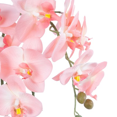 GloboStar® Artificial Garden SALMON ORCHID 21118 Διακοσμητικό Φυτό Ροζ-Πορτοκαλί Ορχιδέα Υ45cm GloboStar® Artificial Garden SALMON ORCHID 21118 Διακοσμητικό Φυτό Ροζ-Πορτοκαλί Ορχιδέα Υ45cm