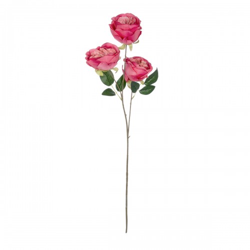 GloboStar® Artificial Garden HOT PINK ROSE BRANCH 21139 Τεχνητό Διακοσμητικό Κλαδί έντονο Ροζ Τριαντάφυλλο Y70cm GloboStar® Artificial Garden HOT PINK ROSE BRANCH 21139 Τεχνητό Διακοσμητικό Κλαδί έντονο Ροζ Τριαντάφυλλο Y70cm