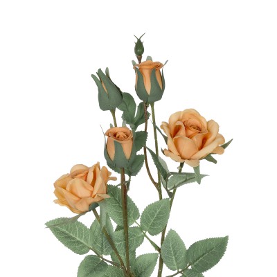 GloboStar® Artificial Garden SALMON ROSE BRANCH 21149 Τεχνητό Διακοσμητικό Κλαδί Σαμπανιζέ Τριαντάφυλλο Y65cm Διακόσμηση - Φως - Χαλιά GloboStar® Artificial Garden SALMON ROSE BRANCH 21149 Τεχνητό Διακοσμητικό Κλαδί Σαμπανιζέ Τριαντάφυλλο Y65cm Διακόσμηση - Φως - Χαλιά