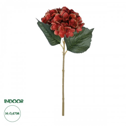 GloboStar® Artificial Garden RED HYDRANGEA BRANCH 21174 Τεχνητό Διακοσμητικό Κλαδί Ορτανσίας Κόκκινο Y47cm Διακόσμηση - Φως - Χαλιά GloboStar® Artificial Garden RED HYDRANGEA BRANCH 21174 Τεχνητό Διακοσμητικό Κλαδί Ορτανσίας Κόκκινο Y47cm Διακόσμηση - Φως - Χαλιά