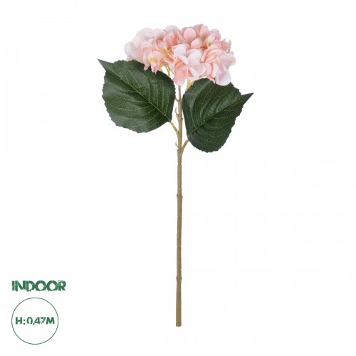 GloboStar® Artificial Garden SALMON HYDRANGEA BRANCH 21175 Τεχνητό Διακοσμητικό Κλαδί Ορτανσίας Σαμπανιζέ Y47cm Διακόσμηση - Φως - Χαλιά GloboStar® Artificial Garden SALMON HYDRANGEA BRANCH 21175 Τεχνητό Διακοσμητικό Κλαδί Ορτανσίας Σαμπανιζέ Y47cm Διακόσμηση - Φως - Χαλιά