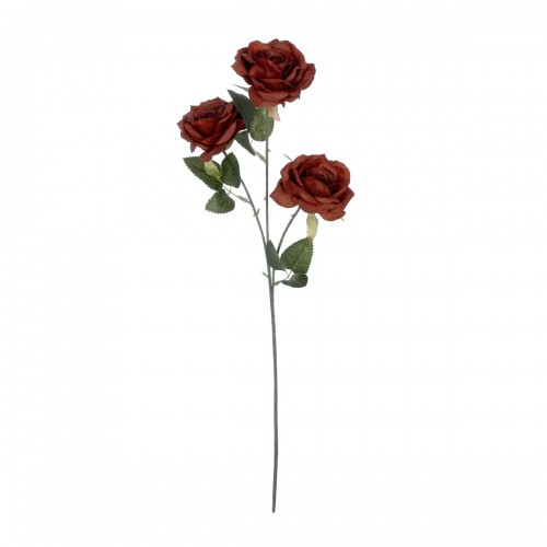 GloboStar® Artificial Garden RED CLIMBING ROSE BRANCH 21196 Τεχνητό Διακοσμητικό Κλαδί Τριαντάφυλλο Κόκκινο Y66cm Διακόσμηση - Φως - Χαλιά