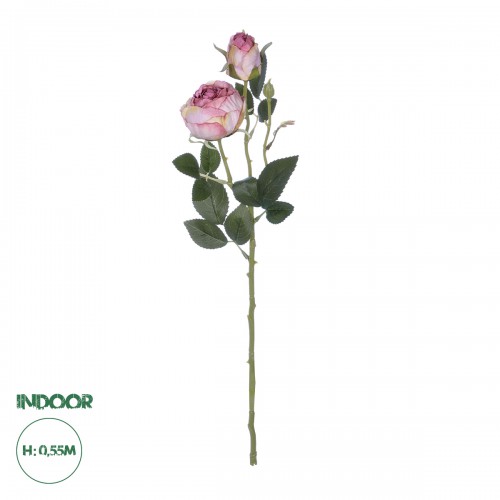 GloboStar® Artificial Garden PINK DAMASK CLIMBING ROSE BRANCH 21199 Τεχνητό Διακοσμητικό Κλαδί Τριαντάφυλλο Σαμπανιζέ Y55cm Διακόσμηση - Φως - Χαλιά GloboStar® Artificial Garden PINK DAMASK CLIMBING ROSE BRANCH 21199 Τεχνητό Διακοσμητικό Κλαδί Τριαντάφυλλο Σαμπανιζέ Y55cm Διακόσμηση - Φως - Χαλιά