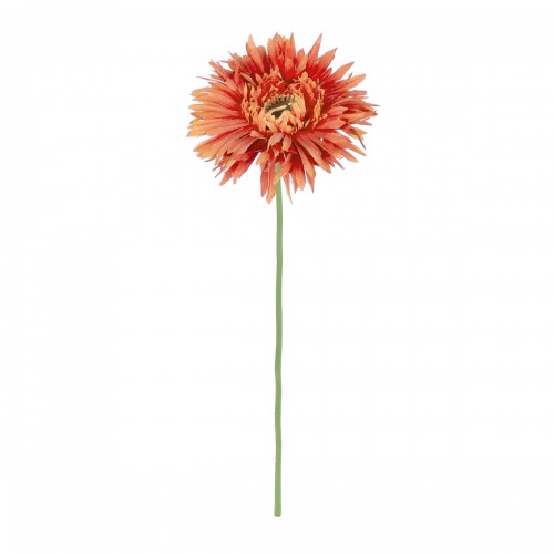 GloboStar® Artificial Garden ORANGE ROSE BRANCH 21206 Τεχνητό Διακοσμητικό Κλαδί Ζέρμπερας Πορτοκαλί Y44cm GloboStar® Artificial Garden ORANGE ROSE BRANCH 21206 Τεχνητό Διακοσμητικό Κλαδί Ζέρμπερας Πορτοκαλί Y44cm