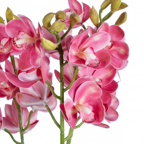 GloboStar® Artificial Garden PINK CHERRY CYMBIDIUM 21402 Διακοσμητικό Φυτό Φούξια Κυμβίδιο Υ60cm Διακόσμηση - Φως - Χαλιά GloboStar® Artificial Garden PINK CHERRY CYMBIDIUM 21402 Διακοσμητικό Φυτό Φούξια Κυμβίδιο Υ60cm Διακόσμηση - Φως - Χαλιά