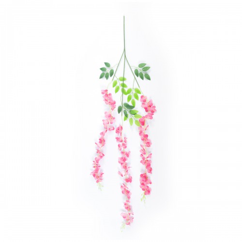 GloboStar® Artificial Garden HOT PINK WISTERIA FLOWER BRANCH 21512 Σετ 12 Τεχνητά Διακοσμητικά κλαδιά Βιστέριας Έντονο Ροζ Φ45 x Υ120cm GloboStar® Artificial Garden HOT PINK WISTERIA FLOWER BRANCH 21512 Σετ 12 Τεχνητά Διακοσμητικά κλαδιά Βιστέριας Έντονο Ροζ Φ45 x Υ120cm