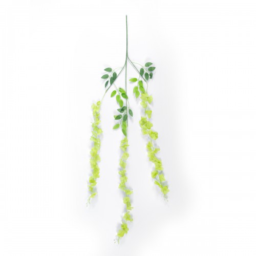 GloboStar® Artificial Garden GREEN WISTERIA FLOWER BRANCH 21514 Σετ 12 Τεχνητά Διακοσμητικά κλαδιά Βιστέριας Πράσινο Φ45 x Υ120cm GloboStar® Artificial Garden GREEN WISTERIA FLOWER BRANCH 21514 Σετ 12 Τεχνητά Διακοσμητικά κλαδιά Βιστέριας Πράσινο Φ45 x Υ120cm
