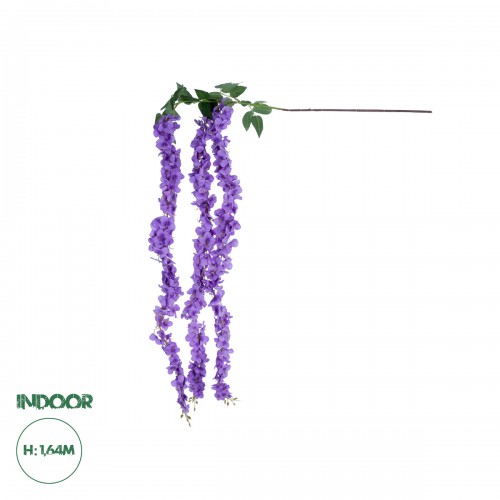 GloboStar® Artificial Garden PURPLE WISTERIA FLOWER BRANCH 21517 Τεχνητό Διακοσμητικό κλαδί Βιστέρια Μωβ Φ45 x Υ164cm Διακόσμηση - Φως - Χαλιά GloboStar® Artificial Garden PURPLE WISTERIA FLOWER BRANCH 21517 Τεχνητό Διακοσμητικό κλαδί Βιστέρια Μωβ Φ45 x Υ164cm Διακόσμηση - Φως - Χαλιά