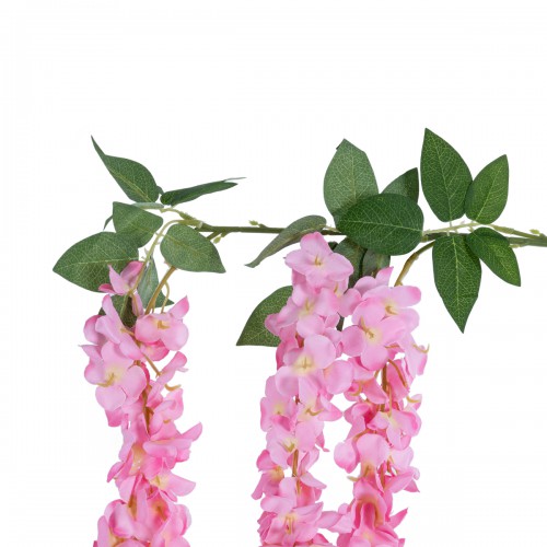 GloboStar® Artificial Garden PINK WISTERIA FLOWER BRANCH 21518 Τεχνητό Διακοσμητικό κλαδί Βιστέρια Ροζ Φ45 x Υ164cm Διακόσμηση - Φως - Χαλιά GloboStar® Artificial Garden PINK WISTERIA FLOWER BRANCH 21518 Τεχνητό Διακοσμητικό κλαδί Βιστέρια Ροζ Φ45 x Υ164cm Διακόσμηση - Φως - Χαλιά