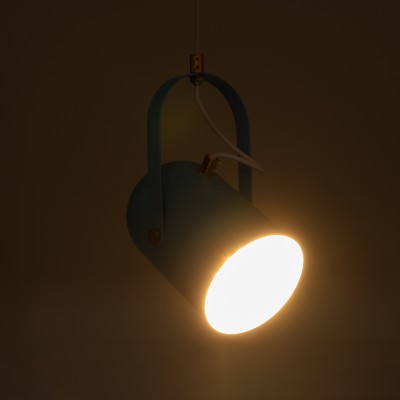 GLOBOSTAR® HAZEL 00927 Μοντέρνο Κρεμαστό Φωτιστικό Οροφής με Ντουί 1 x E27 AC 220-240V IP20 - Γαλάζιο & Χρυσό - Μ12 x Π12 x Υ27cm GLOBOSTAR® HAZEL 00927 Μοντέρνο Κρεμαστό Φωτιστικό Οροφής με Ντουί 1 x E27 AC 220-240V IP20 - Γαλάζιο & Χρυσό - Μ12 x Π12 x Υ27cm