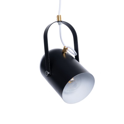 GLOBOSTAR® HAZEL 00930 Μοντέρνο Κρεμαστό Φωτιστικό Οροφής με Ντουί 1 x E27 AC 220-240V IP20 - Μαύρο & Χρυσό - Μ12 x Π12 x Υ27cm GLOBOSTAR® HAZEL 00930 Μοντέρνο Κρεμαστό Φωτιστικό Οροφής με Ντουί 1 x E27 AC 220-240V IP20 - Μαύρο & Χρυσό - Μ12 x Π12 x Υ27cm