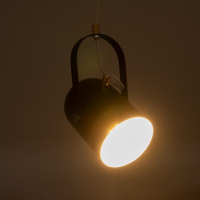 GLOBOSTAR® HAZEL 00930 Μοντέρνο Κρεμαστό Φωτιστικό Οροφής με Ντουί 1 x E27 AC 220-240V IP20 - Μαύρο & Χρυσό - Μ12 x Π12 x Υ27cm GLOBOSTAR® HAZEL 00930 Μοντέρνο Κρεμαστό Φωτιστικό Οροφής με Ντουί 1 x E27 AC 220-240V IP20 - Μαύρο & Χρυσό - Μ12 x Π12 x Υ27cm