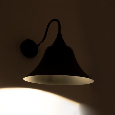 GloboStar® BELL 01038 Vintage Industrial Φωτιστικό Τοίχου Απλίκα Μονόφωτο Μαύρο Καμπάνα Φ30 x Μ35 x Π30 x Υ30cm Διακόσμηση - Φωτισμός - Χαλιά GloboStar® BELL 01038 Vintage Industrial Φωτιστικό Τοίχου Απλίκα Μονόφωτο Μαύρο Καμπάνα Φ30 x Μ35 x Π30 x Υ30cm Διακόσμηση - Φωτισμός - Χαλιά