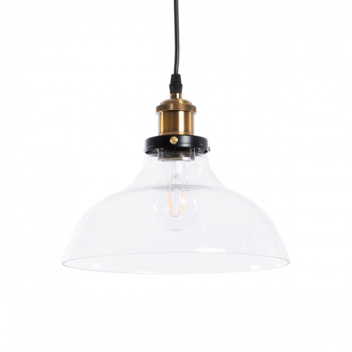 GloboStar® BINGLEY 01075 Vintage Κρεμαστό Φωτιστικό Οροφής Μονόφωτο 1 x E27 Γυάλινο Καμπάνα Φ20 x Y15cm Διακόσμηση - Φωτισμός - Χαλιά GloboStar® BINGLEY 01075 Vintage Κρεμαστό Φωτιστικό Οροφής Μονόφωτο 1 x E27 Γυάλινο Καμπάνα Φ20 x Y15cm Διακόσμηση - Φωτισμός - Χαλιά