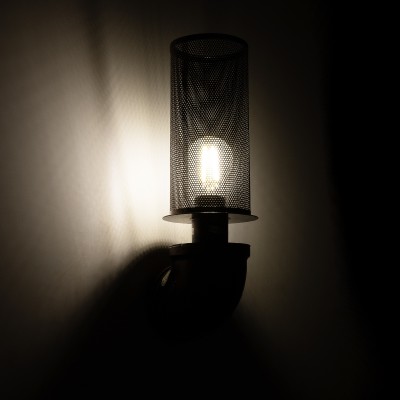 GLOBOSTAR® RAZA 01105 Vintage Φωτιστικό Τοίχου - Απλίκα με Ντουί 1 x E27 AC 220-240V IP20 - Χάλκινο - Μ13 x Π12 x Υ38cm GLOBOSTAR® RAZA 01105 Vintage Φωτιστικό Τοίχου - Απλίκα με Ντουί 1 x E27 AC 220-240V IP20 - Χάλκινο - Μ13 x Π12 x Υ38cm