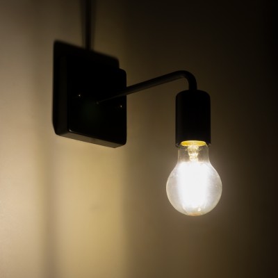 GloboStar® MISSAM 01119 Vintage Industrial Φωτιστικό Τοίχου Απλίκα Μονόφωτο Μαύρο Μεταλλικό Μ20 x Π10 x Υ17cm Διακόσμηση - Φωτισμός - Χαλιά GloboStar® MISSAM 01119 Vintage Industrial Φωτιστικό Τοίχου Απλίκα Μονόφωτο Μαύρο Μεταλλικό Μ20 x Π10 x Υ17cm Διακόσμηση - Φωτισμός - Χαλιά