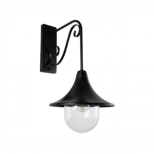 GloboStar® ANNIEL 01123 Vintage Φωτιστικό Τοίχου Απλίκα Μονόφωτο Μαύρο Μεταλλικό Καμπάνα Φ28 x Μ40.5 x Π28 x Υ56.5cm Διακόσμηση - Φωτισμός - Χαλιά GloboStar® ANNIEL 01123 Vintage Φωτιστικό Τοίχου Απλίκα Μονόφωτο Μαύρο Μεταλλικό Καμπάνα Φ28 x Μ40.5 x Π28 x Υ56.5cm Διακόσμηση - Φωτισμός - Χαλιά