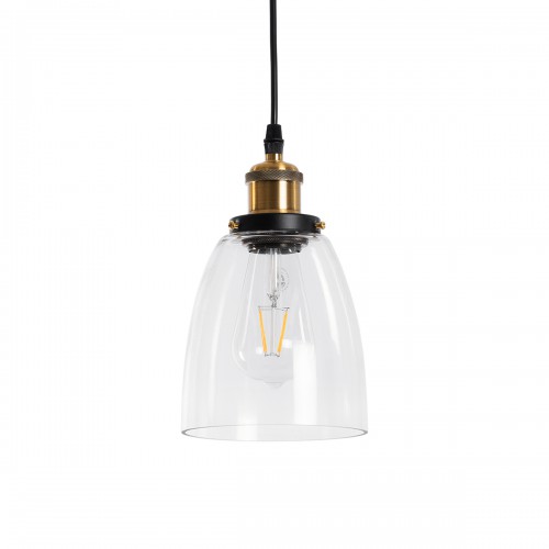 GLOBOSTAR® WICKHAM 01168 Vintage Κρεμαστό Φωτιστικό Οροφής με Ντουί 1 x E27 AC 220-240V IP20 - Πολύχρωμο - Μ14 x Π14 x Y23cm GLOBOSTAR® WICKHAM 01168 Vintage Κρεμαστό Φωτιστικό Οροφής με Ντουί 1 x E27 AC 220-240V IP20 - Πολύχρωμο - Μ14 x Π14 x Y23cm