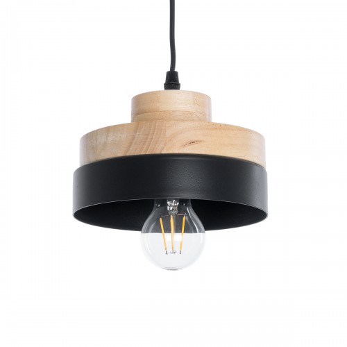 GLOBOSTAR® RUHIEL 01233 Μοντέρνο Κρεμαστό Φωτιστικό Οροφής με Ντουί 1 x E27 AC 220-240V IP20 - Μαύρο & Μπεζ - Μ18 x Π18 x Υ12cm GLOBOSTAR® RUHIEL 01233 Μοντέρνο Κρεμαστό Φωτιστικό Οροφής με Ντουί 1 x E27 AC 220-240V IP20 - Μαύρο & Μπεζ - Μ18 x Π18 x Υ12cm