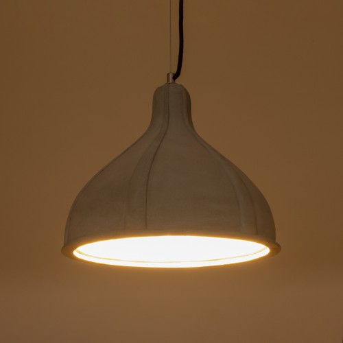GloboStar® GIRARD 01326 Μοντέρνο Industrial Κρεμαστό Φωτιστικό Οροφής Μονόφωτο Γκρι Τσιμέντο Καμπάνα Φ29 x Y23cm Διακόσμηση - Φωτισμός - Χαλιά GloboStar® GIRARD 01326 Μοντέρνο Industrial Κρεμαστό Φωτιστικό Οροφής Μονόφωτο Γκρι Τσιμέντο Καμπάνα Φ29 x Y23cm Διακόσμηση - Φωτισμός - Χαλιά