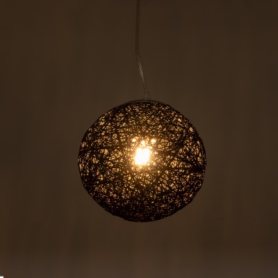 GLOBOSTAR® OCEANA 01356 Boho Κρεμαστό Φωτιστικό Οροφής με Ντουί 1 x E27 AC 220-240V IP20 - Μαύρο - Μ20 x Π20 x Υ20cm GLOBOSTAR® OCEANA 01356 Boho Κρεμαστό Φωτιστικό Οροφής με Ντουί 1 x E27 AC 220-240V IP20 - Μαύρο - Μ20 x Π20 x Υ20cm