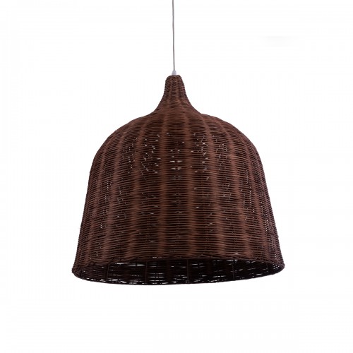 GloboStar® BAHAMAS 01369 Vintage Κρεμαστό Φωτιστικό Οροφής Μονόφωτο 1 x E27 Καφέ Σκούρο Ξύλινο Ψάθινο Bamboo Φ60 x Υ60cm Διακόσμηση - Φωτισμός - Χαλιά GloboStar® BAHAMAS 01369 Vintage Κρεμαστό Φωτιστικό Οροφής Μονόφωτο 1 x E27 Καφέ Σκούρο Ξύλινο Ψάθινο Bamboo Φ60 x Υ60cm Διακόσμηση - Φωτισμός - Χαλιά